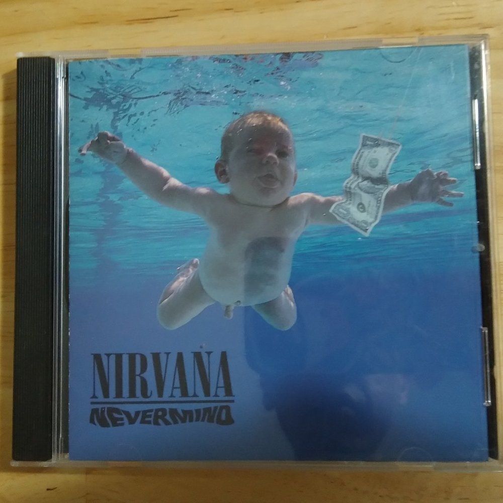 Vintage Nirvana Nevermind Compact Disc 1991